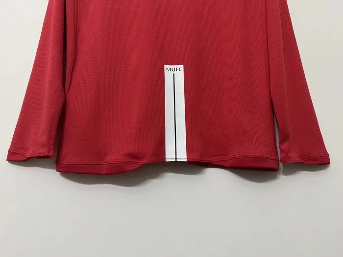 Manchester United Home Long Sleeve Retro Jersey 07/08