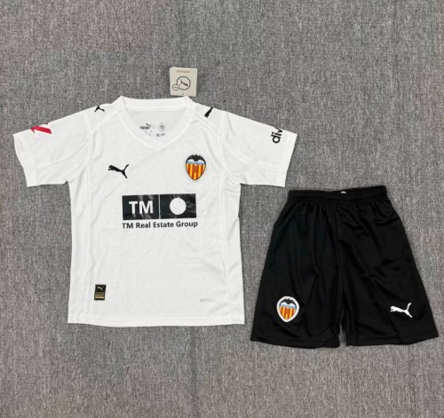 Valencia Home Kids Suit Jersey 2025-26