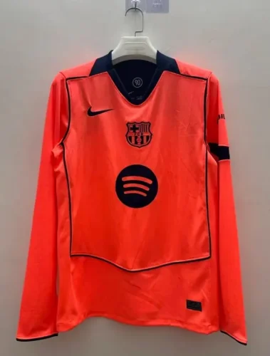 Barcelona Third Man Long Sleeve Jersey 25/26