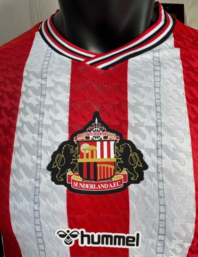 Sunderland Home Player version Man Jersey 25/26