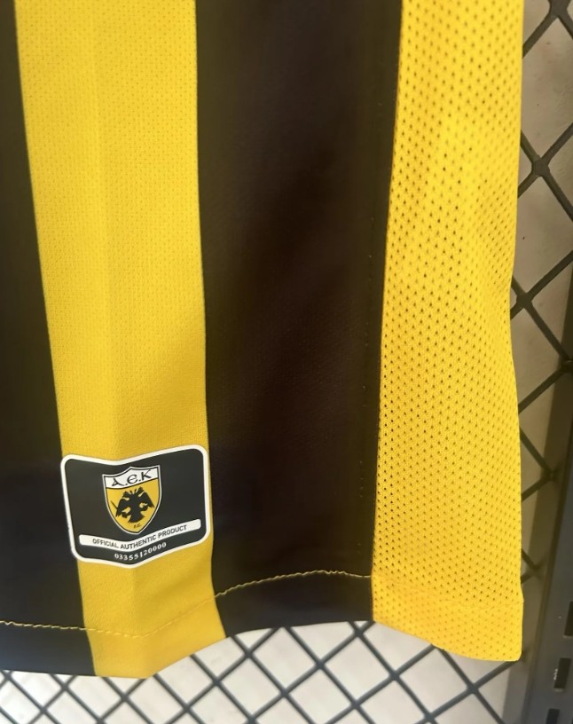 AEK FC Home Man Jersey 2025-26