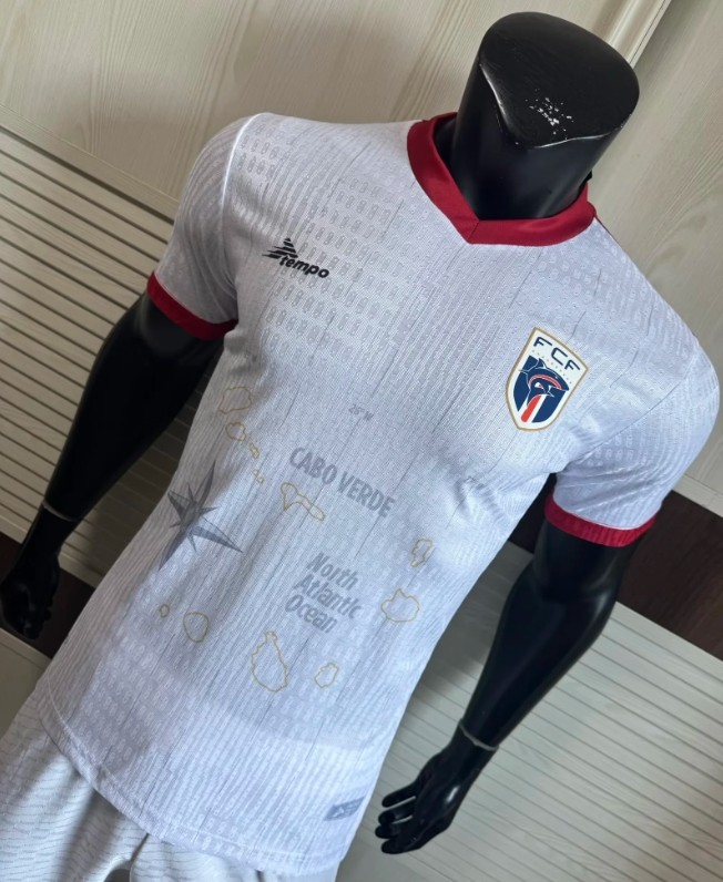 Cape Verde Away Man Player version Jersey 2025-26