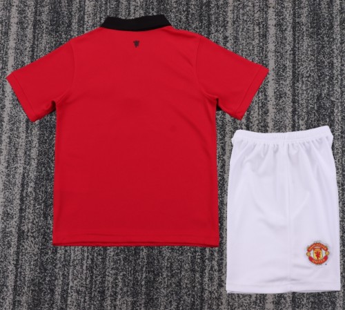 Manchester United Home Retro Kids Jersey 2013/14