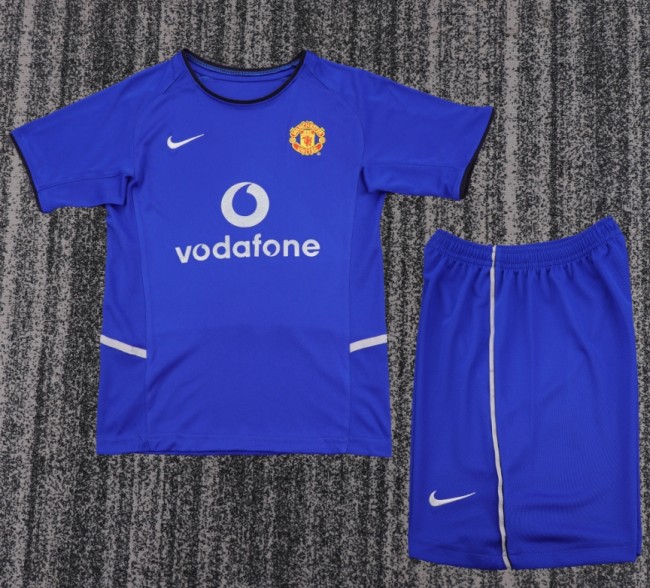 Manchester United Third Retro Kids Jersey 2002/03