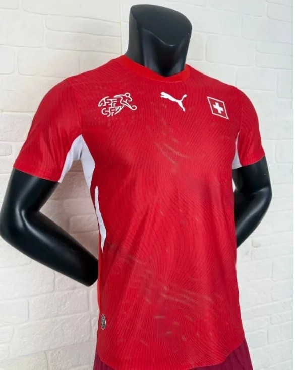 Switzerland 2026 World Cup Home Player Man Jersey