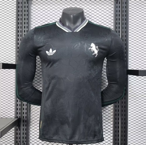 Juventus Third Man Player version Long sleeve Jersey 25/26