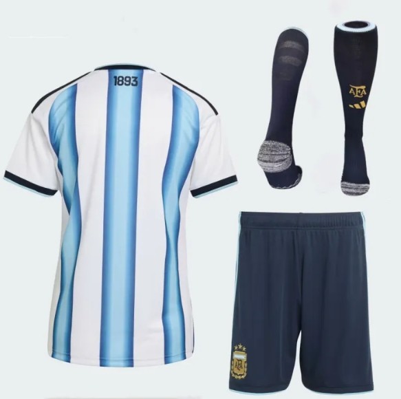 Argentina 2026 World Cup Home Kids Suit & Socks