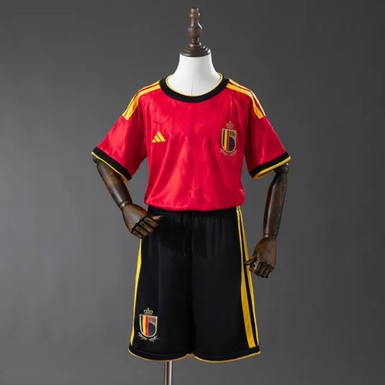 Belgium 2026 World Cup Home Kids Suit