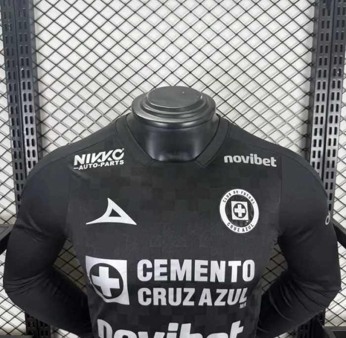 Cruz Azul Third Player Version Men long sleeve Jersey 2025-26