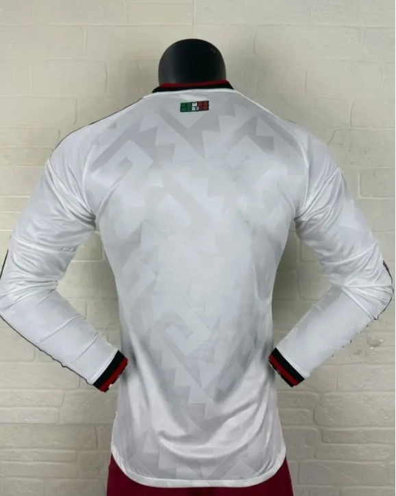 Mexico 2026 World Cup Away Player Long Sleeve Men Jersey