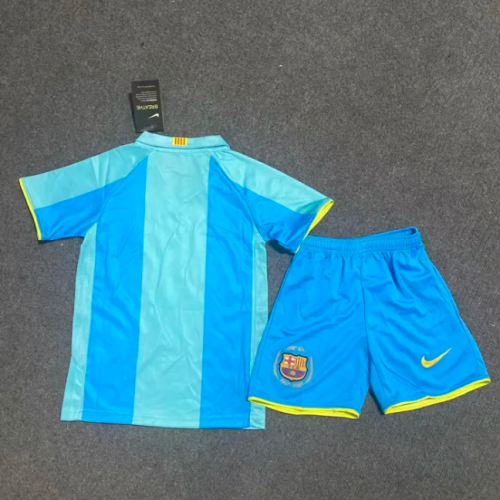 Barcelona Away Retro Kids Suit 2007/08