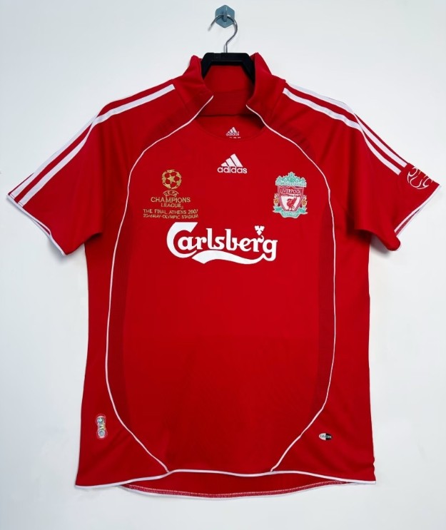 Liverpool Home Retro Jersey 06/08