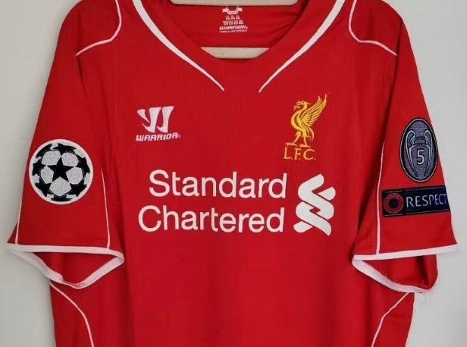 Liverpool Home Retro Jersey 2014/15