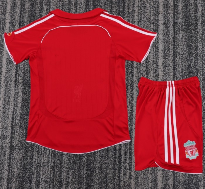 Liverpool Home Retro Kids Suit 2006-07