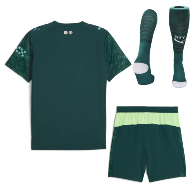 Manchester City EA SPORTS Fourth Kids Suit & Socks 25/26