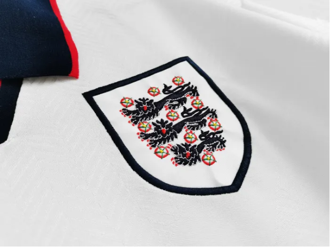 England Retro Home Jersey 1993-95