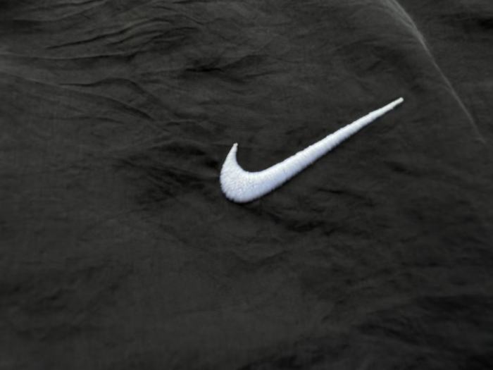 Nike two-color reflective collar coat windbreaker jacket coat!