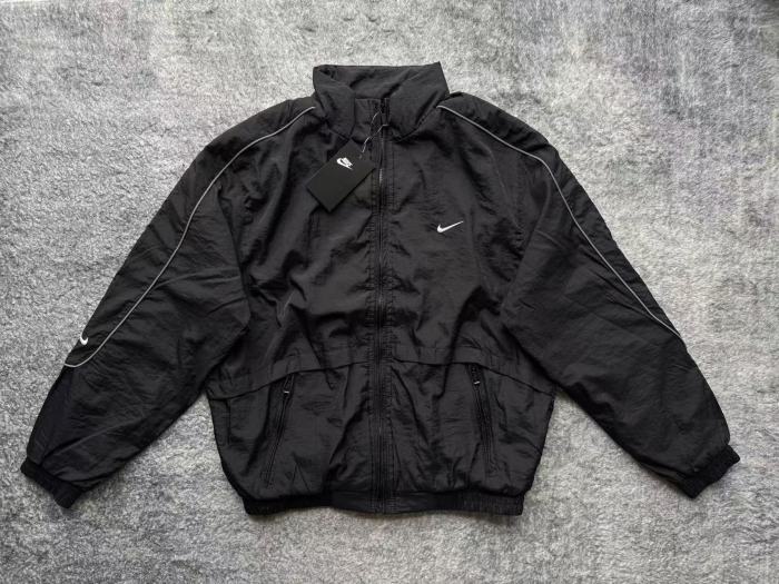 Nike two-color reflective collar coat windbreaker jacket coat!