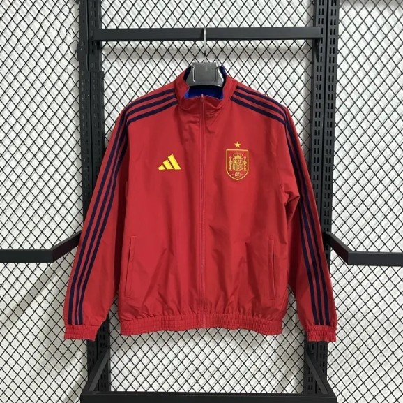 Spain Double-Sided Training Windbreaker 2025