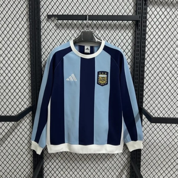 Argentina Hoodless Sweatshirt Training Jersey 25/26