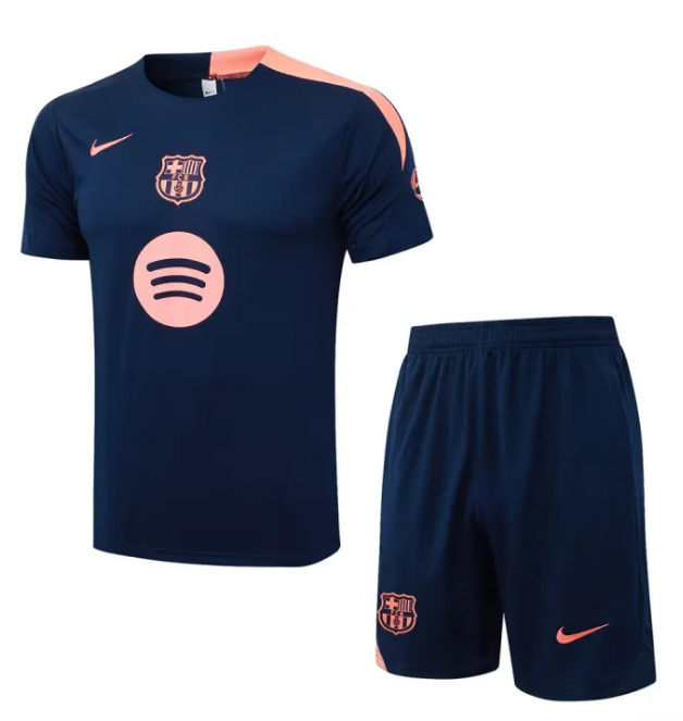 Barcelona Training Short Sleeve Suit 25/26