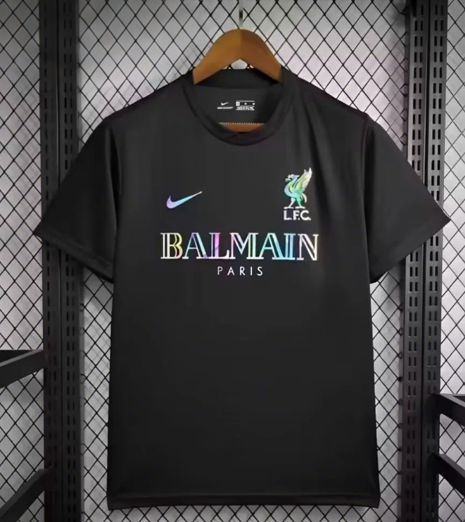 2024-2025 Liverpool Special Edition Men's T-Shirt Short Sleeve Football Jersey Summer Sportswear Training Wear