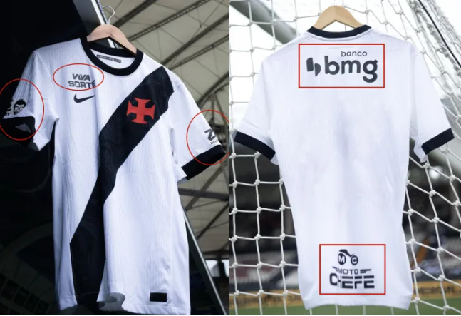 Vasco da Gama  Away Man Player Jersey 25/26