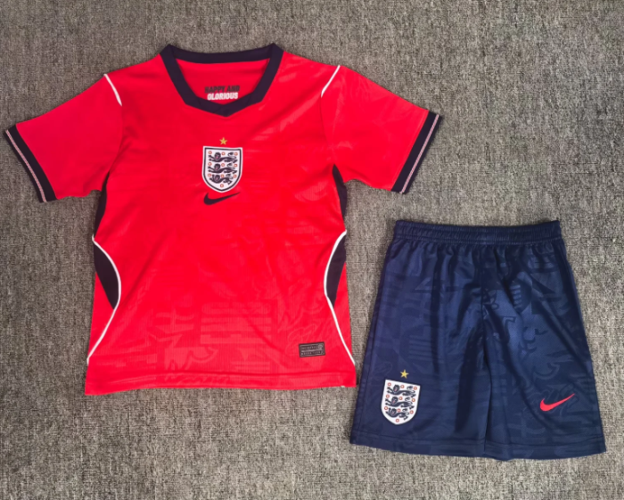 England 2026 World Cup Away Kids Suit & Socks