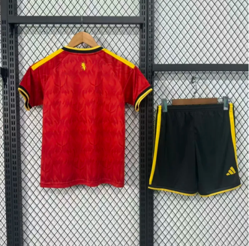 Belgium 2026 World Cup Home Kids Suit & Socks