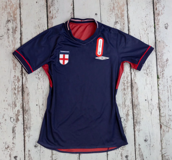 England Retro Away Jersey 2002