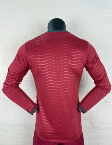 Portugal 2026 World Cup Home Player Version Men long sleeve Jersey