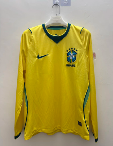 Brazil 2026 World Cup Away Men Long Sleeve Jersey