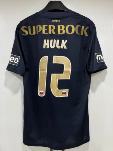 FC Porto 2011-12 Away Jersey #12 Hulk Retro Football Shirt