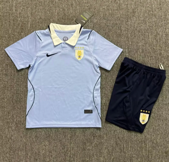 Uruguay 2026 World Cup Home Kids Suit