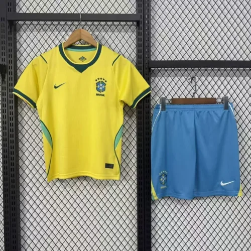 Brazil 2026 World Cup Home Kids Suit