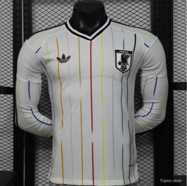 Japan 2026 World Cup Player Version Away Long Sleeve Men Jersey
