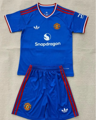 Manchester United Man Away Kids Suit 26/27