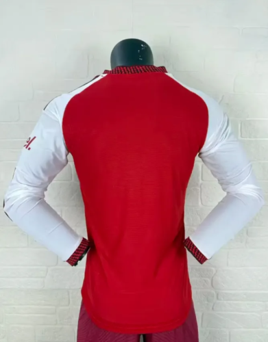 Arsenal Home Man Player Long Sleeve Jersey 26/27
