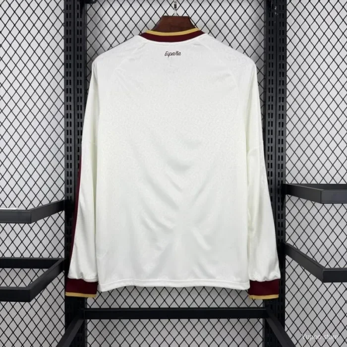 Spain 2026 World Cup Away Long Sleeve Man Jersey