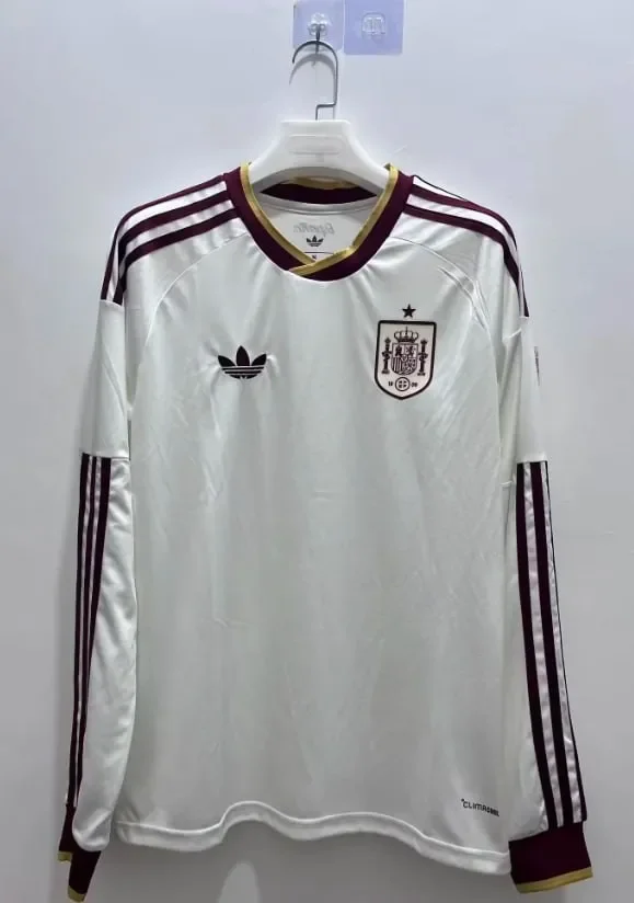 Spain 2026 World Cup Away Long Sleeve Man Jersey