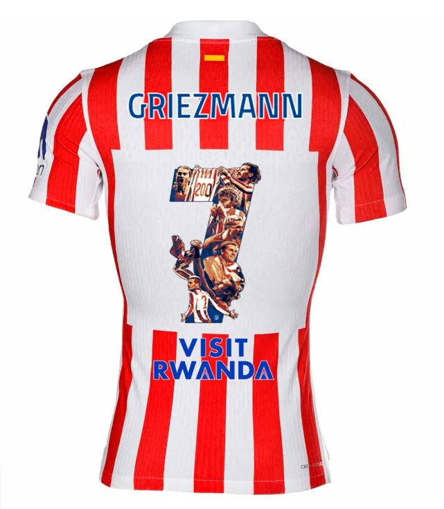 Atletico Madrid Home GRIEZMANN Special Edition Player Jersey 25/26