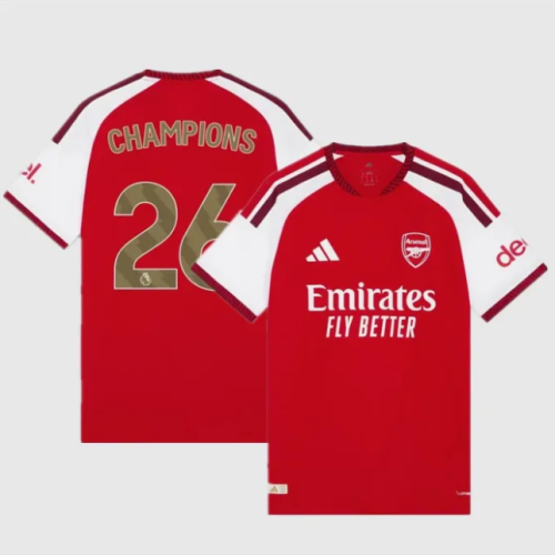Arsenal Home Champions Man Jersey 26/27