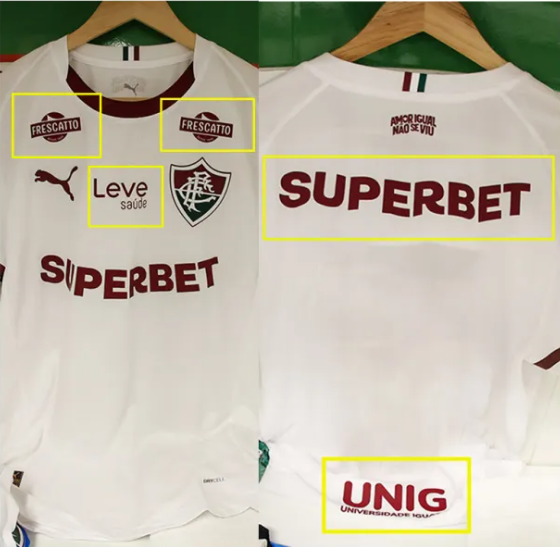 Copy Fluminense Home Man Jersey 26/27