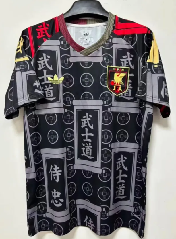 Japan 2026 World Cup Bushido Black Man Jersey