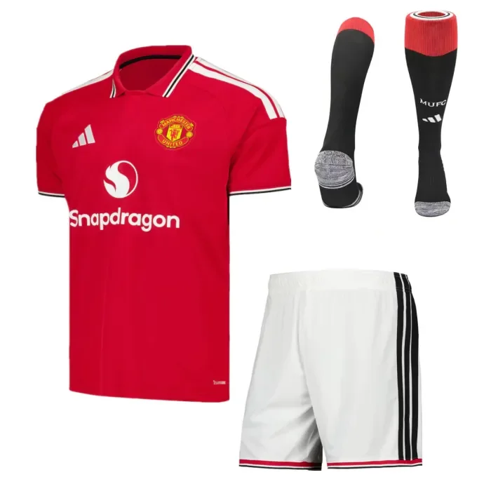 Manchester United Home Kids Suit & Socks 26/27