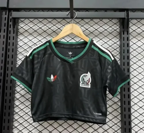 Mexico 2026 World Cup Third Women Cropped Jersey