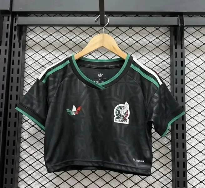 Mexico 2026 World Cup Third Women Cropped Jersey