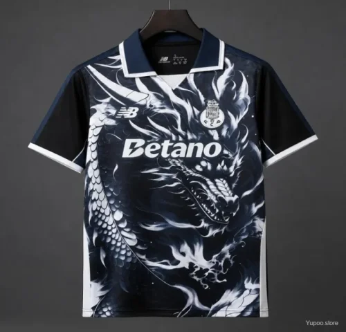 FC Porto Black Special Edition Dragon Man Jersey 26/27