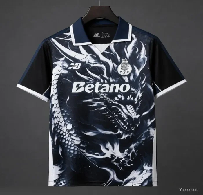 FC Porto Black Special Edition Dragon Man Jersey 26/27
