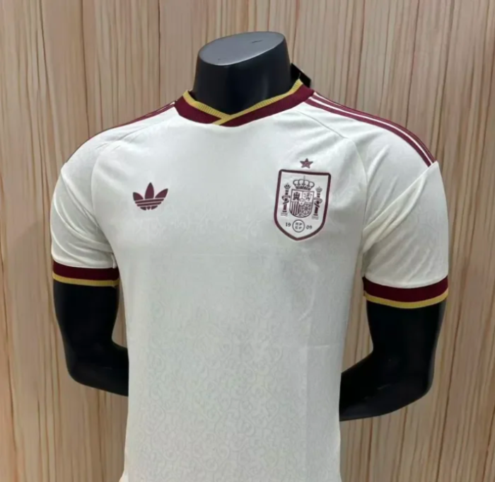 Spain 2026 World Cup Away Player Man Jersey